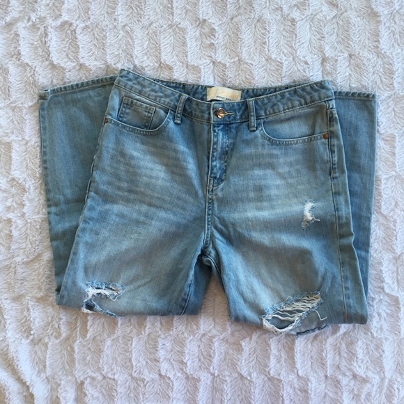 Cafe Denim Relaxed Fit Boyfriend Jeans - Picture 2 of 5